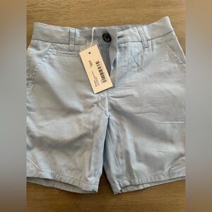 COCO BLANC POPLIN SHORTS‎ PALE BLUE